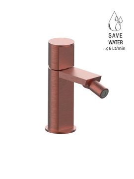 BORGIA 89080A - Countertop stainless steel bidet mixer without waste by Rubinetterie Frattini - view 3